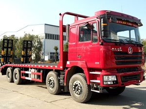 9.5 Meter Flatbed Truck With Ramp Ladder