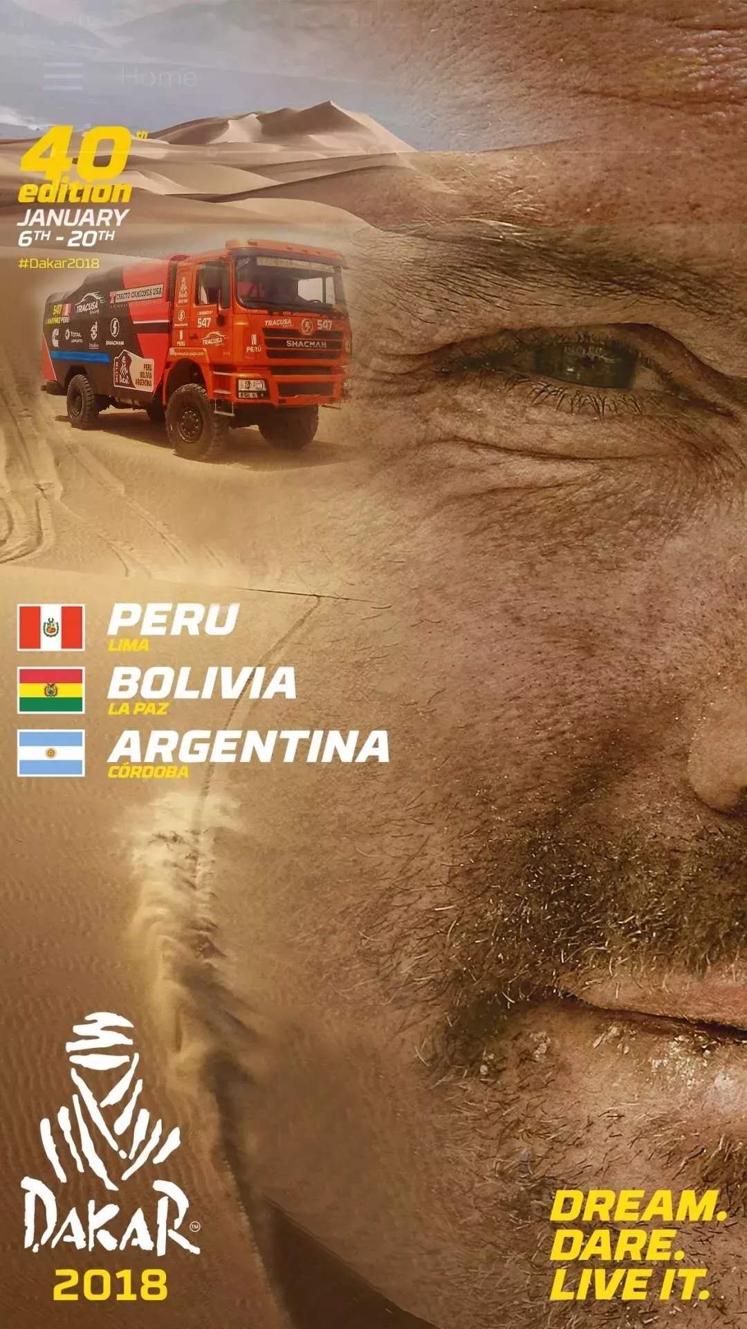 SHACMAN DAKAR 2018