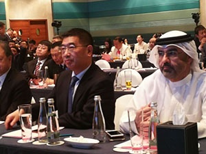 Yuan Hongming visits UAE market
